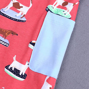 <span class=keywords><strong>Ropa</strong></span> para niños <span class=keywords><strong>de</strong></span> marca <span class=keywords><strong>de</strong></span> estilo americano europeo Vestido acampanado con estampado <span class=keywords><strong>de</strong></span> cachorros para niñas con mangas largas para primavera y otoño - Product Image 4