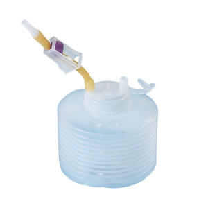 Dispositif de drainage à pression négative médical jetable Huayue, style soufflet, fonctionnement manuel, emballage individuel transparent - Product Image 1