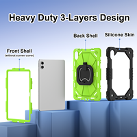 Funda de Silicona para Tablet con Soporte Multiángulo Resistente para Xiaomi Redmi Pad 2 Pro 12.1 Pulgadas POCO Pad M1 12.1 Pulgadas 2025 OEM ODM
