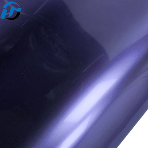 Vinilo Adhesivo para Automóviles PET TPU Ovilla Morado Metálico Líquido de Alto Brillo, Vinilo para Envolver Automóviles - Product Image 3