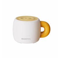 Mini haut-parleur portable BT 5.3 étanche en forme de tasse avec basses profondes, sortie 5-10W, jusqu'à 5 heures d'autonomie pour utilisation en intérieur et fêtes