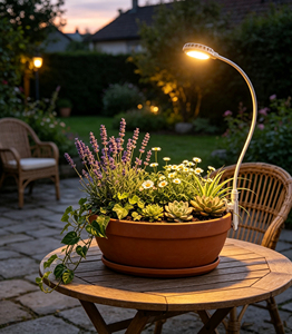 Lámpara LED de 4.5W con Clip para Cultivo de Plantas, Suministro de Fábrica, Pequeña Lámpara LED con Clip para Jardinería en Casa, para Revendedores - Product Image 1