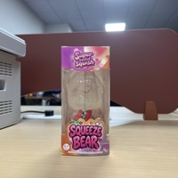 Nieuwe Fruit Vaseline Beer Knuffel Speelgoed Schattig Vormbaar Langzaam Opkomende Knijp Stress Verlichtend Speelgoed Simulatie Fruit Blind Box Groothandel