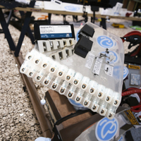 IGERCN haute qualité U Type PE bornier 12 voies 380V 15A bande de connecteur de fil pour équipement basse tension