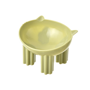 Comedero elevado para gatos y perros, con protección para el cuello, antideslizante, forma redonda, fácil de limpiar. - Product Image 5