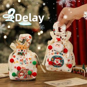 2025 nuove decorazioni <span class=keywords><strong>per</strong></span> la vigilia di natale <span class=keywords><strong>per</strong></span> bambini caramelle portatili con la pace frutta Apple sacchetto regalo <span class=keywords><strong>per</strong></span> regali elegante imballaggio - Product Image 3