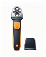 Anemómetro Inalámbrico Portátil TESTO410-i, Medidor de Flujo de Aire Tipo Vane con Sensor de Velocidad para Medir la Velocidad del Viento