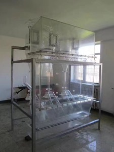 OEM Acrylic niêm phong mặt bích CNC PMMA Ống Mũ ren/Đường kính tùy biến phòng thí nghiệm/Công nghiệp sử dụng - Product Image 4