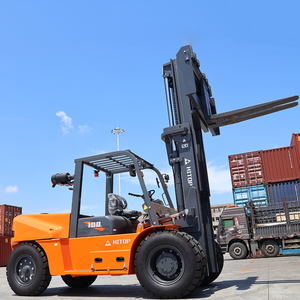 Nueva Carretilla Elevadora Diésel Contrapesada de <span class=keywords><strong>10T</strong></span> con Desplazador Lateral y Gran Potencia para Puerto - Product Image 2