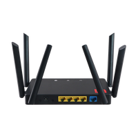 Routeur Internet sans fil WiFi OpenWrt direct usine avec 4 ports LAN, 4 ports GE, WiFi extensible et réseau 4G, routeurs Ethernet AC1200