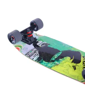 High-end Factory Custom 27x8in Pro Dyed Layer Canadian Maple Wood Custom Cruiser Board Complete Skate Boards