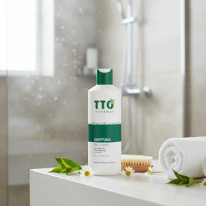 Shampooing Corps et Cheveux Thermique TTO 500ml Liquide 2-EN-1 Anti-Pelliculaire à l'Huile d'Arbre à Thé Soin Quotidien Rafraîchissant et Contrôle du Sébum pour Cheveux Gras et Cuir Chevelu - Product Image 3
