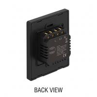Interrupteur mural tactile intelligent Wi-Fi 250V 10A standard AU/US pour appareils électroménagers, compatible Tuya Alexa, avec variateur de lumière - Vente en gros