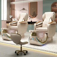 Vente chaude pas cher prix multifonctionnel Art Care bain Massage beauté ongles pose à plat Salon pied Spa pédicure chaise