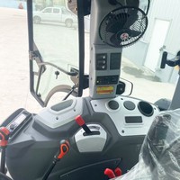 Tractor Agrícola Diésel 4x4 de 90HP con Sistema PTO Hidráulico y Enganche de Tres Puntos