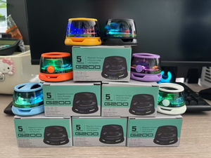 Xách Tay Mini Không Dây Cho Bluetooth Loa Với RGB Chiếu Sáng Từ Người Giữ Điện Thoại Âm Thanh Phát Lại Cho Nhà Theatre Sử Dụng Ngoài Trời - Product Image 5