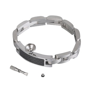In Acciaio Inox Dio Benedica Memoriale Urna Braccialetto In fibra di Carbonio Cremazione Ceneri Ricordo Urna Braccialetto - Product Image 6