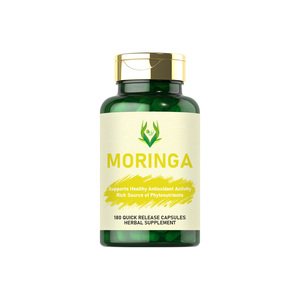 Cápsulas de Moringa OEM ODM con Hoja de Moringa que Ayudan a Apoyar el Metabolismo Energético Natural Diario, Extracto de Hoja de Moringa, Cápsulas de Moringa - Product Image 1