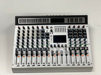 Console de mixage audio professionnelle 12 canaux avec 99 effets DSP, contrôleur DJ, cartes son, mixeurs audio, prise en charge BT/USB/MP3