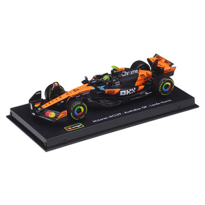 Bburago 1:43 2025 F1 Racing Mclaren Redbull Ferrariii # 4 # Modèle de voiture miniature en alliage métallique 81 MCL39, édition reliée - Product Image 6