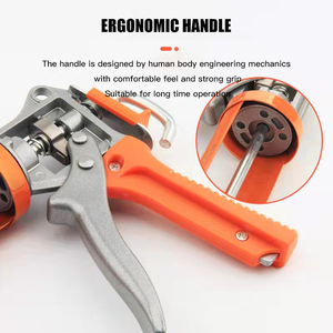 Thời Trang Mới Xách Tay Caulking Gun Nhôm Bán Vòng Tròn Xử Lý Lao Động Tiết Kiệm Glass Sealant Caulking Gun - Product Image 5