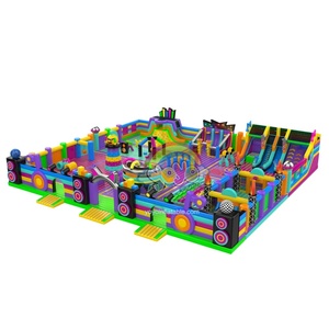 Parcours d'obstacles gonflable sur le thème de la musique, toboggan, équipement de jeu pour enfants, usage commercial pour événements de carnaval. - Product Image 1