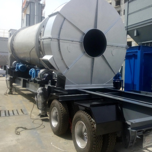 YLB1500 120TPH Planta de fabricación de asfalto móvil Nueva condición Solución ecológica Exportador Componentes de núcleo de PLC - Product Image 2