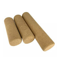 Rodillo de Masaje de Corcho Ecológico de 40 cm, Más Vendido, con Logotipo Personalizado para Yoga, Masaje de Pies, Cuerpo, Piernas, Cabeza y Brazos