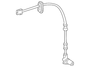 เซ็นเซอร์วัดความเร็วล้อ ABS ด้านหลังขวา Mercedes-Benz C-Class <span class=keywords><strong>W202</strong></span> รุ่น A2025402817 - Product Image 2