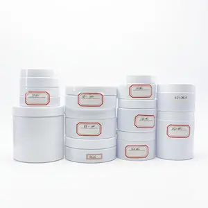 Envase de embalaje cosmético frasco de 50g 60g 80g 100g120g 140g 150g PET blanco frasco de plástico en stock PL-216K