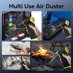 Jxd PVC Chống Bụi Mini Nén Không Khí Khăn Lau Bụi Blower Cho Xe & Nhà Làm Sạch Xách Tay Động Cơ Máy Bay Phản Lực Fan - Product Image 2