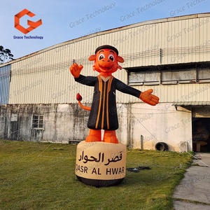 Danseur d'<span class=keywords><strong>air</strong></span> gonflable géant personnalisé en forme de dessin animé, mascotte gonflable pour la décoration extérieure des centres commerciaux - Product Image 6