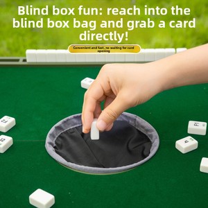 Table de Mahjong Pliante de Luxe en Acier Inoxydable Durable Facile <span class=keywords><strong>à</strong></span> Transporter Rangement Compact pour la Maison et les Voyages Camping en Famille - Product Image 4