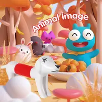 2022 Pop Telescopische Buis Verscheidenheid Hond Squeeze Speelgoed Kids 3D Game Stretching Steeds Veranderende Hond Zintuigen Fidget Educatief Speelgoed