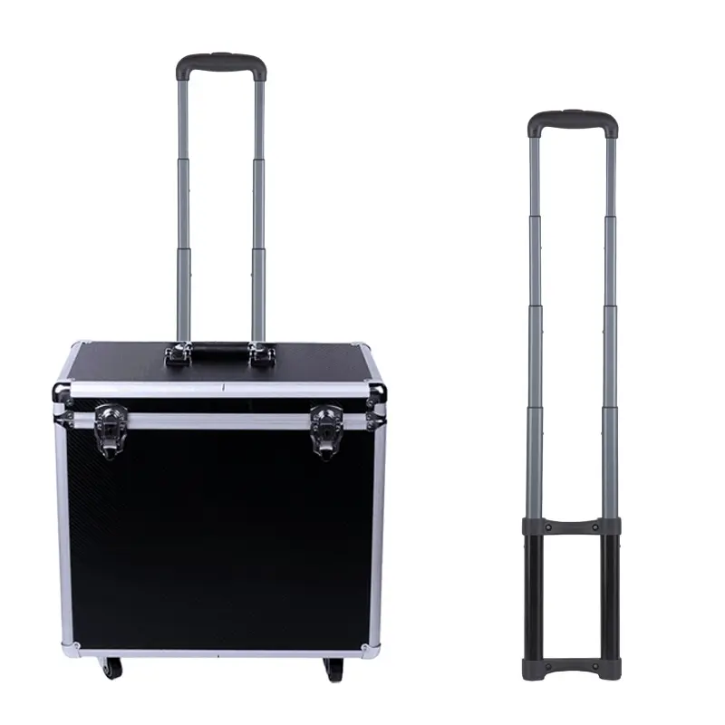 Aluminium Suitcase Accessories Folding Large Aluminum Rolling Tool Medical Equipment Trolley Case