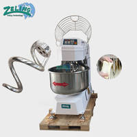 Mélangeur à spirale industriel de 50 kg, mélangeur à pâte commercial, machine à pétrir la pâte pour boulangerie, équipement de fabrication de pain, de pizza et de gâteaux