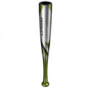 Bate de béisbol duradero de alta calidad, bate de entrenamiento para deportes al aire libre, bate verde de 1 pieza para nivel de habilidad experto - Product Image 3