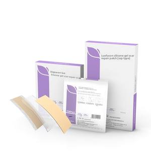 Pansement réparateur de cicatrices en silicone souple, auto-adhésif, de qualité médicale, pour la prévention des cicatrices post-opératoires, des brûlures et des blessures - Product Image 1