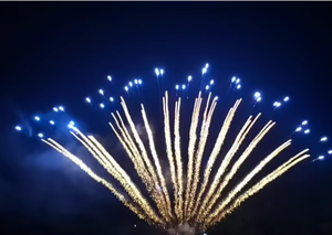 Feux d'artifice Sanying Cosmos Sword of King avec obus à étincelles et gâteau d'artifice assorti pour les célébrations de Noël et du Nouvel An - Product Image 3