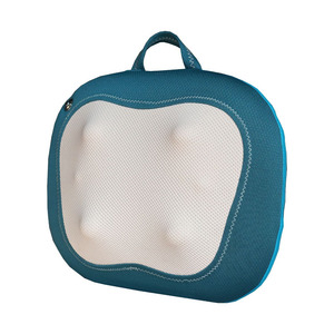 Boguan Neck Shoulder <b>Massager</b> With Heat <b>Vibration</b> Kneading Plug-In Therapy Cushion For Home Car Use - Product Image 1