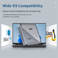 Casing SSD M.2 Magnetik 10Gbps Tipe C, Hard Drive Eksternal Ponsel, Solid State Drive Mobile, Laris Terjual, Tanpa Alat