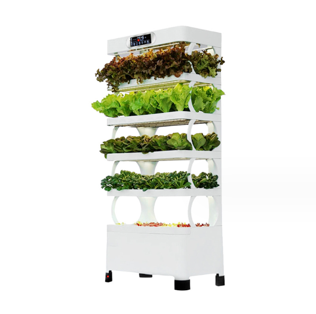 5 Layers Smart Indoor Garden Vertical Tower Planting System Hydroponic Equipment