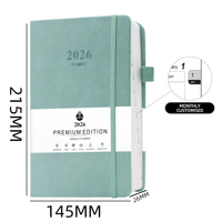 Carnet de notes A5 Kokuyo personnalisé pour campus Death Note Carnet de notes Van Gogh en papier de pierre Livres d'autocollants portables pour étudiants