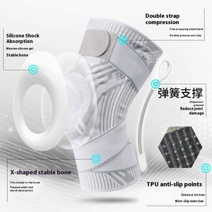 Đệm bảo vệ đầu gối thể thao bóng rổ chuyên nghiệp cho nam, băng bảo vệ ngoài trời mùa hè, dụng cụ bảo vệ khi đi bộ đường dài, chạy bộ, bảo vệ sụn chêm khuỷu tay và đầu gối - Product Image 2