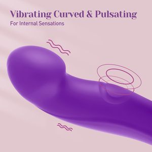 Vibrador Vaginal Pulsante, Juguete de Masturbación Femenina con Función de Calentamiento, Vibrador de Conejo para Estimulación del Clítoris y Punto G - Product Image 4