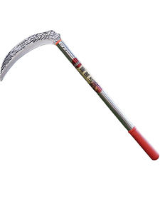 Nuevo Cuchillo Curvo Forjado Jingsida con Hoja Extendida y Patrón Martillado, Herramienta Agrícola Duradera <span class=keywords><strong>para</strong></span> Cortar Césped y Desbrozar - Product Image 5