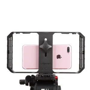 Phone Camera Cage Cold Shoe Mount Portable Photo Shooting Equipment Handheld Adjustable Stabilizer Cellphone Bracket Holder