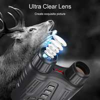 Lunettes de vision nocturne numériques infrarouges HD LCD GVDA haute résolution 4K, caméra binoculaire à double usage jour et nuit