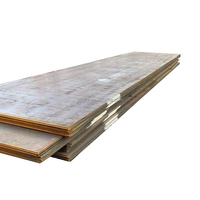 Fabricants plaques plates laminées à chaud plaques de blindage balistique Astm A572 acier au carbone Ms acier enduit chaudière plaque d'acier
