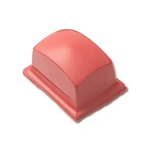 Härte von 15 bis 40 kreisförmiger quadratischer Gummikopf Silikon-Cliché-Pad Druckpads